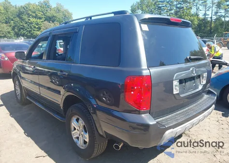 2005 Honda Pilot Ex-L z USA, uszkodzony, nr VIN 2HKYF187X5H520886